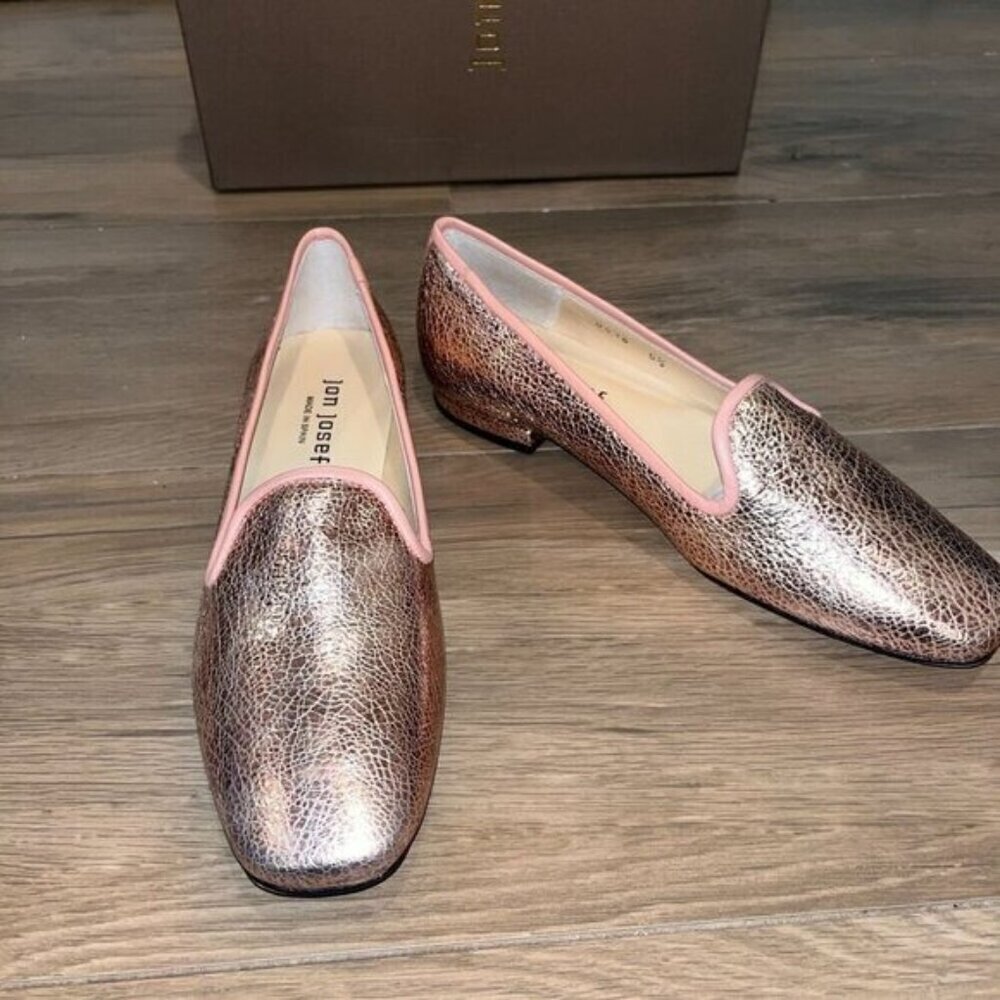 JNWT ANTHROPOLOGIE on Josef Womens Pluto Rame Yupanqui Leather Flats 5.5